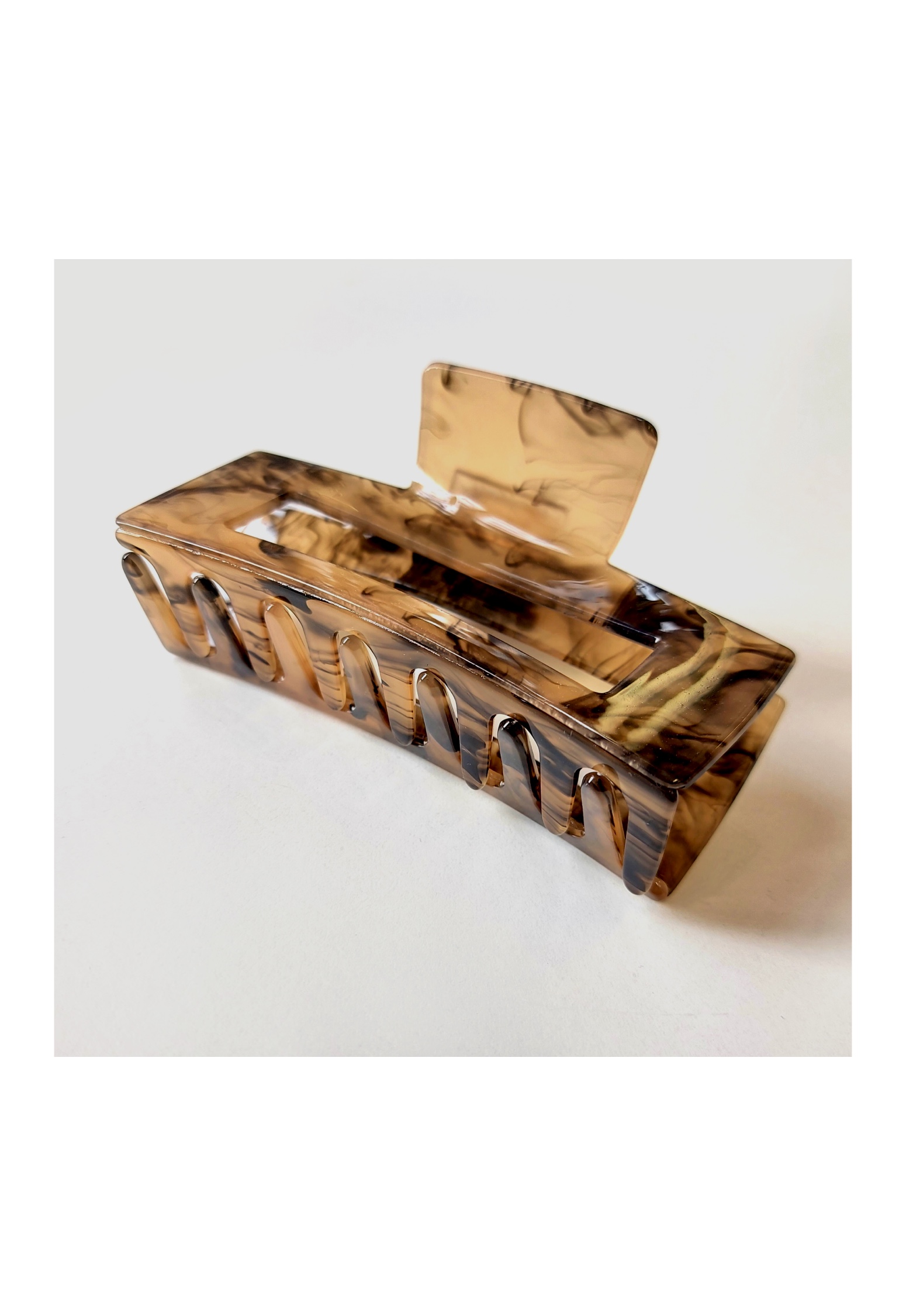 Chunky Hair claw – smoky cedar