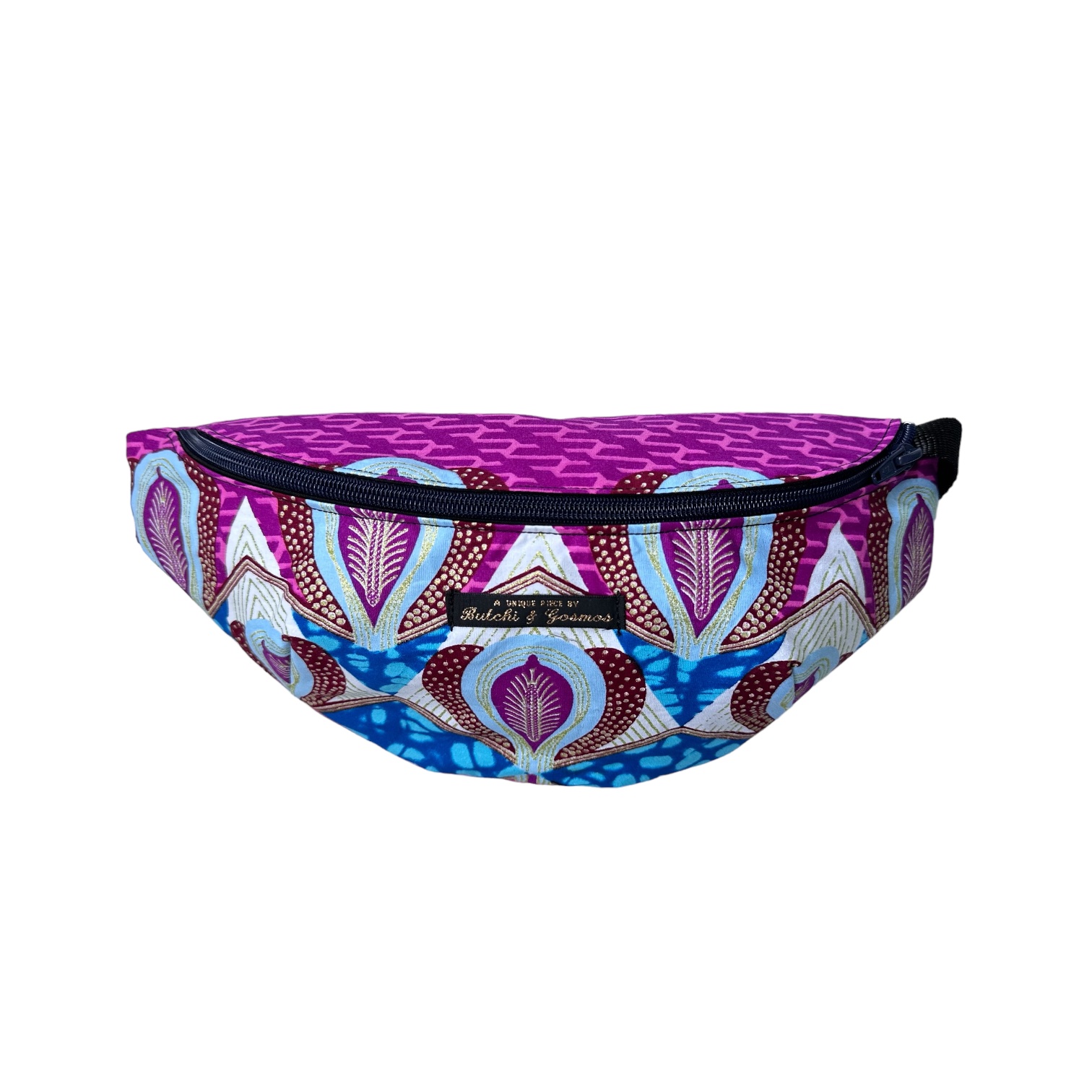 ‘Fortuna’ Pink and Blue Bumbag