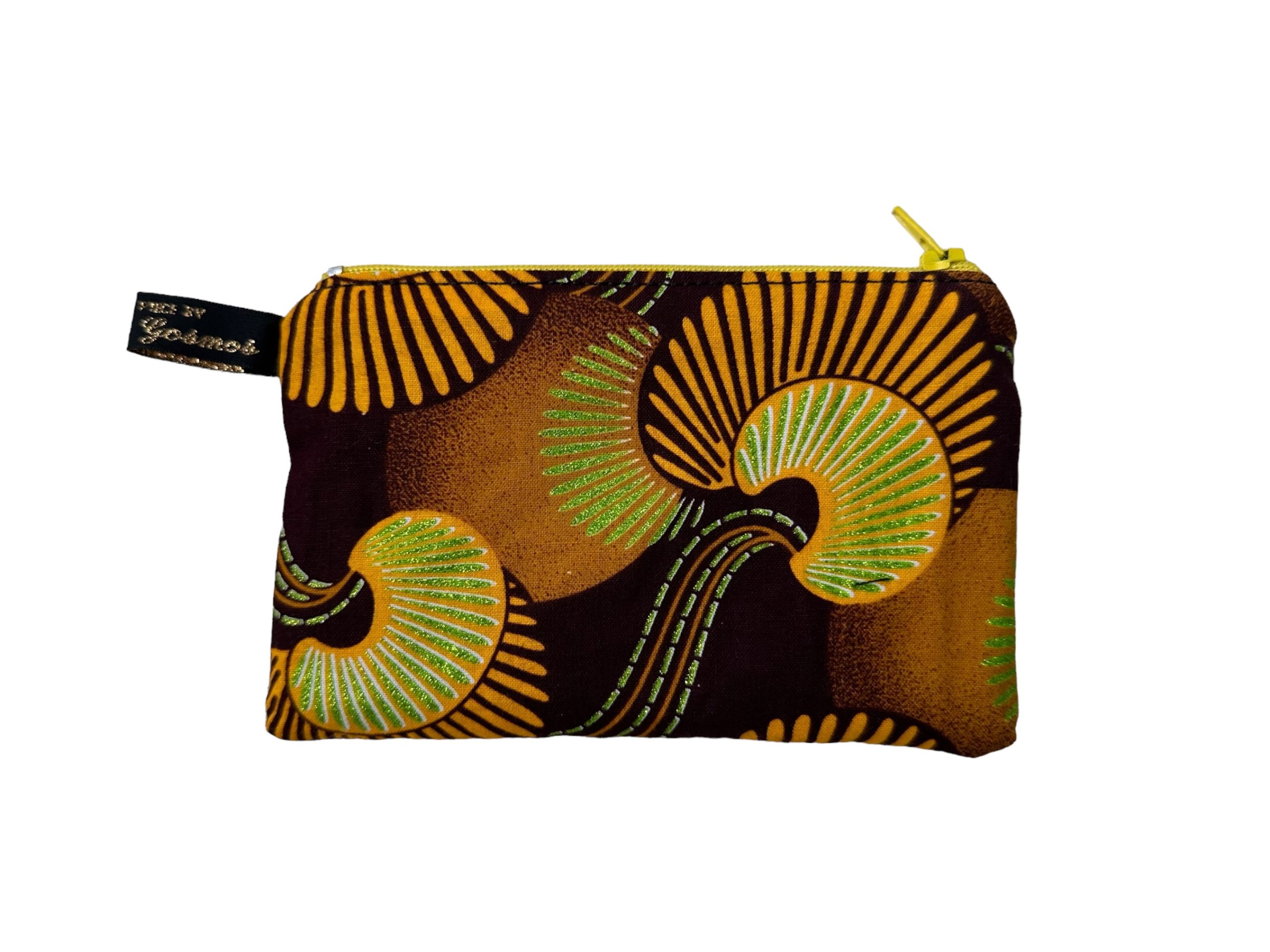 Orange and Green Small Purse