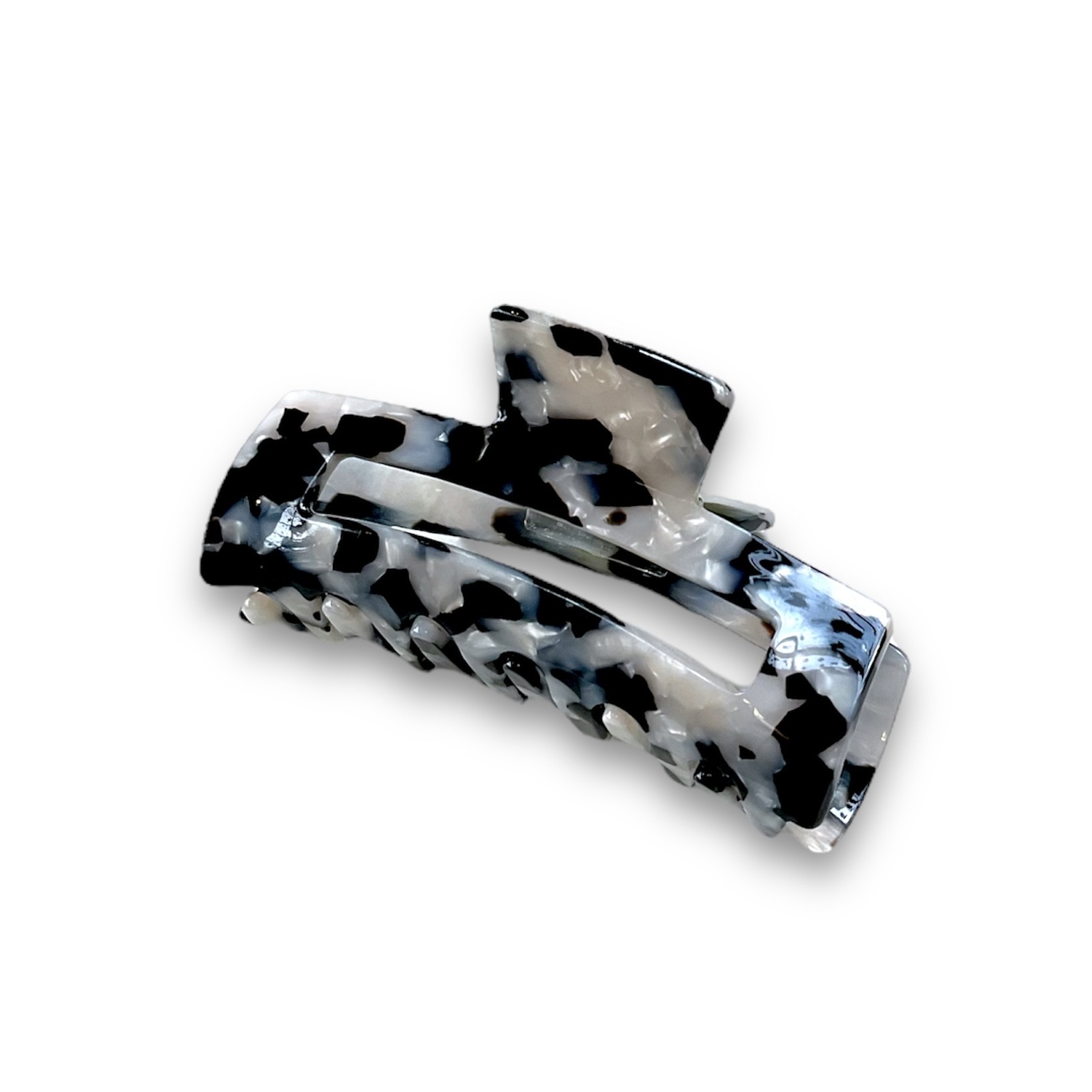 Chunky Hair Claw – Terrazzo Oreo
