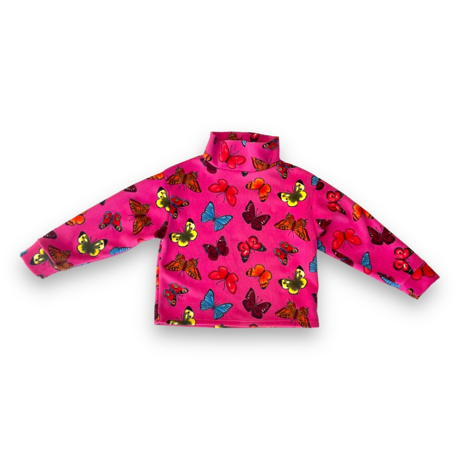 Butterfly Pink Pullover Fleece From Get Crooked