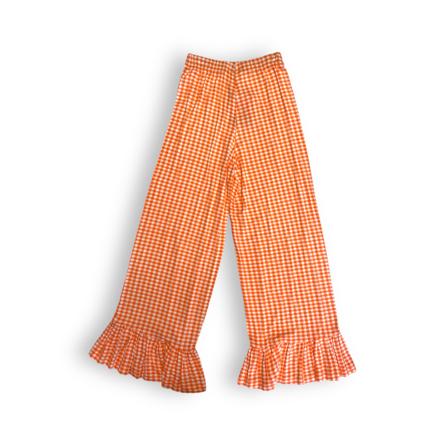 Orange Gingham Culottes