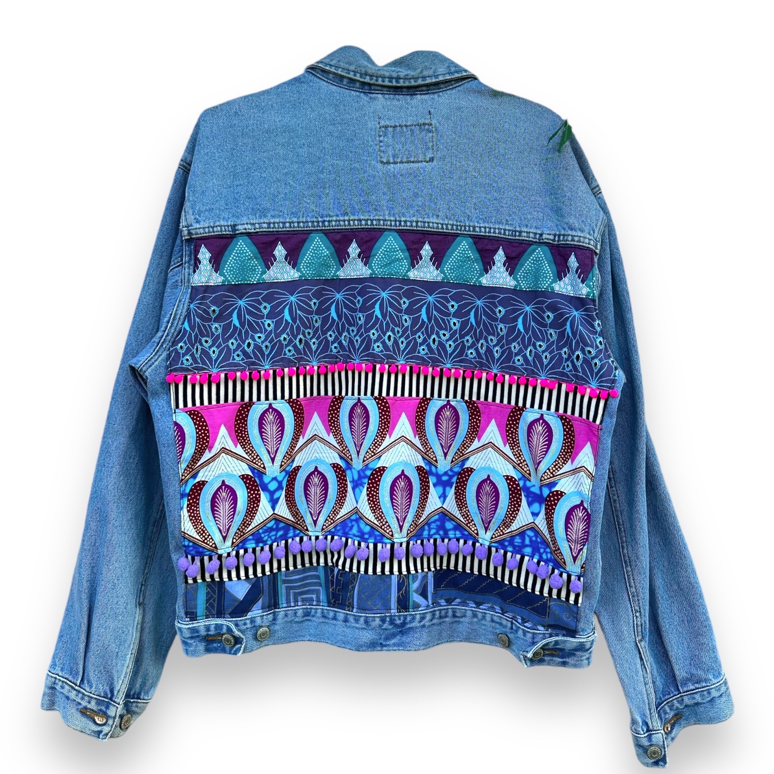 Embellished sleeveless Denim Jacket – Justine