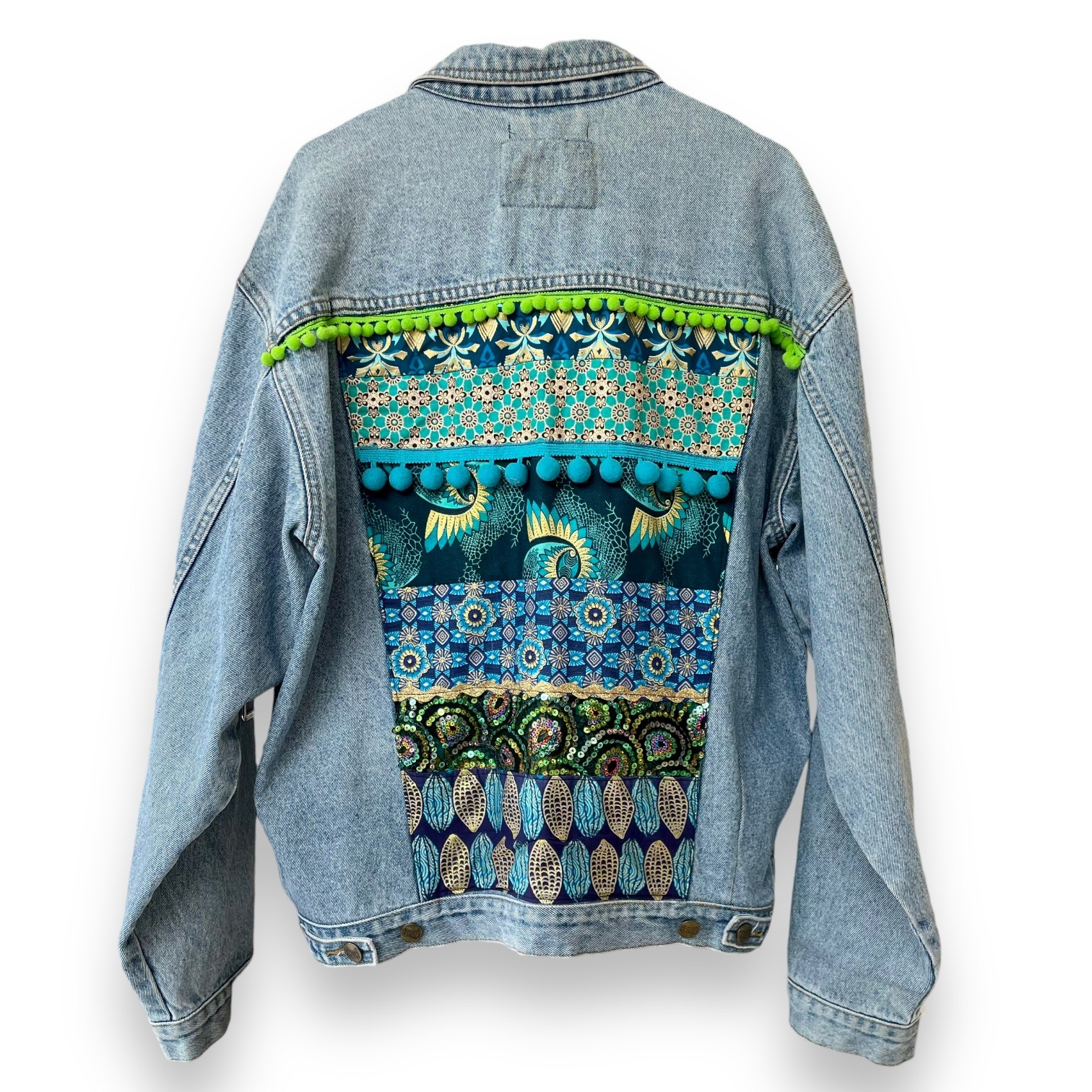 Embellished sleeveless Denim Jacket – Gen