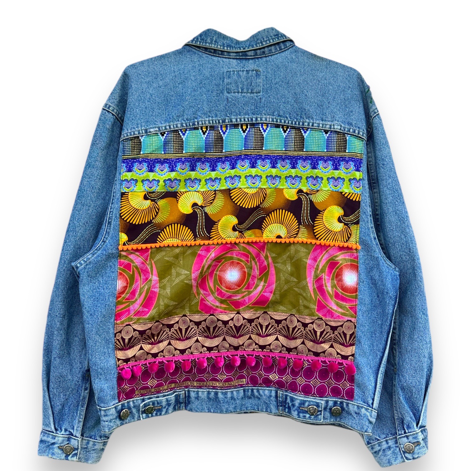 Embellished sleeveless Denim Jacket – Tori