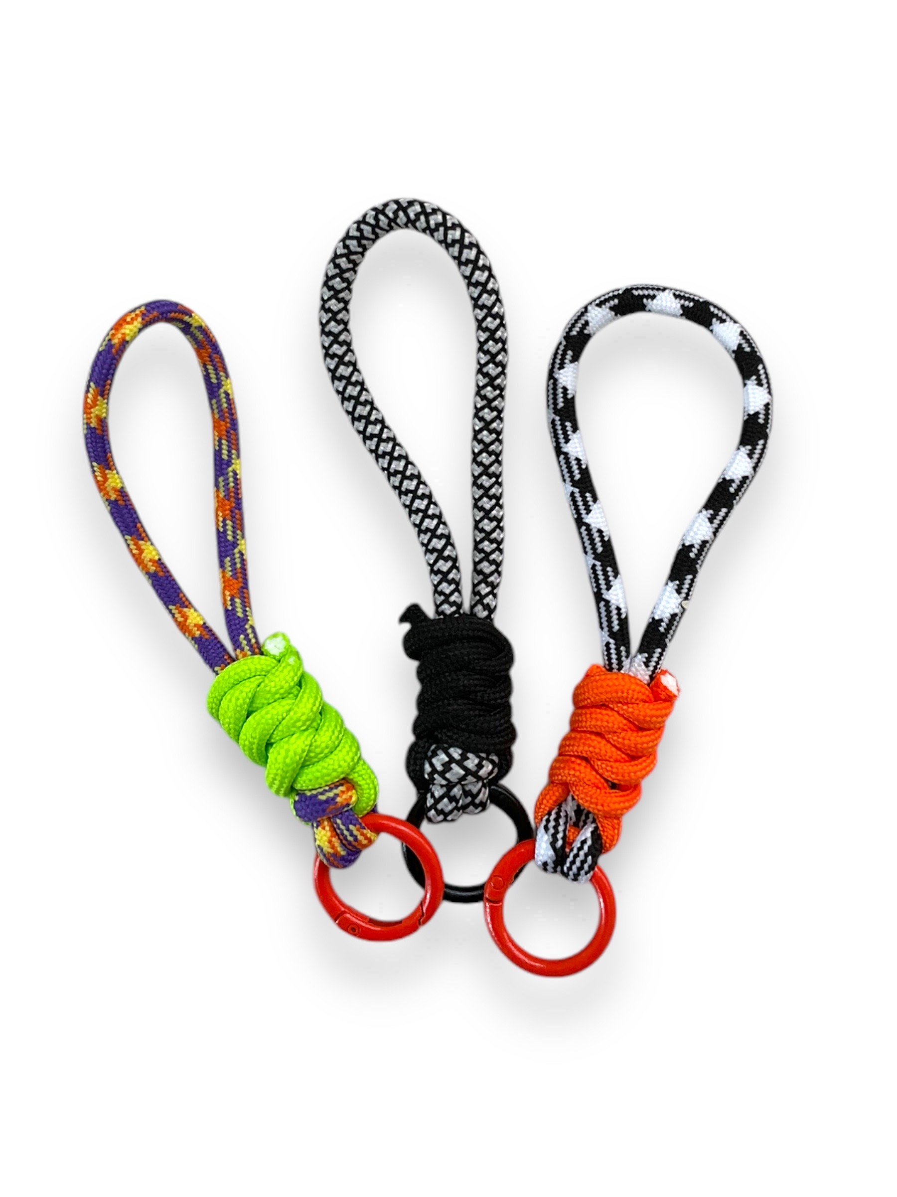 Multicolour Rope Keyring