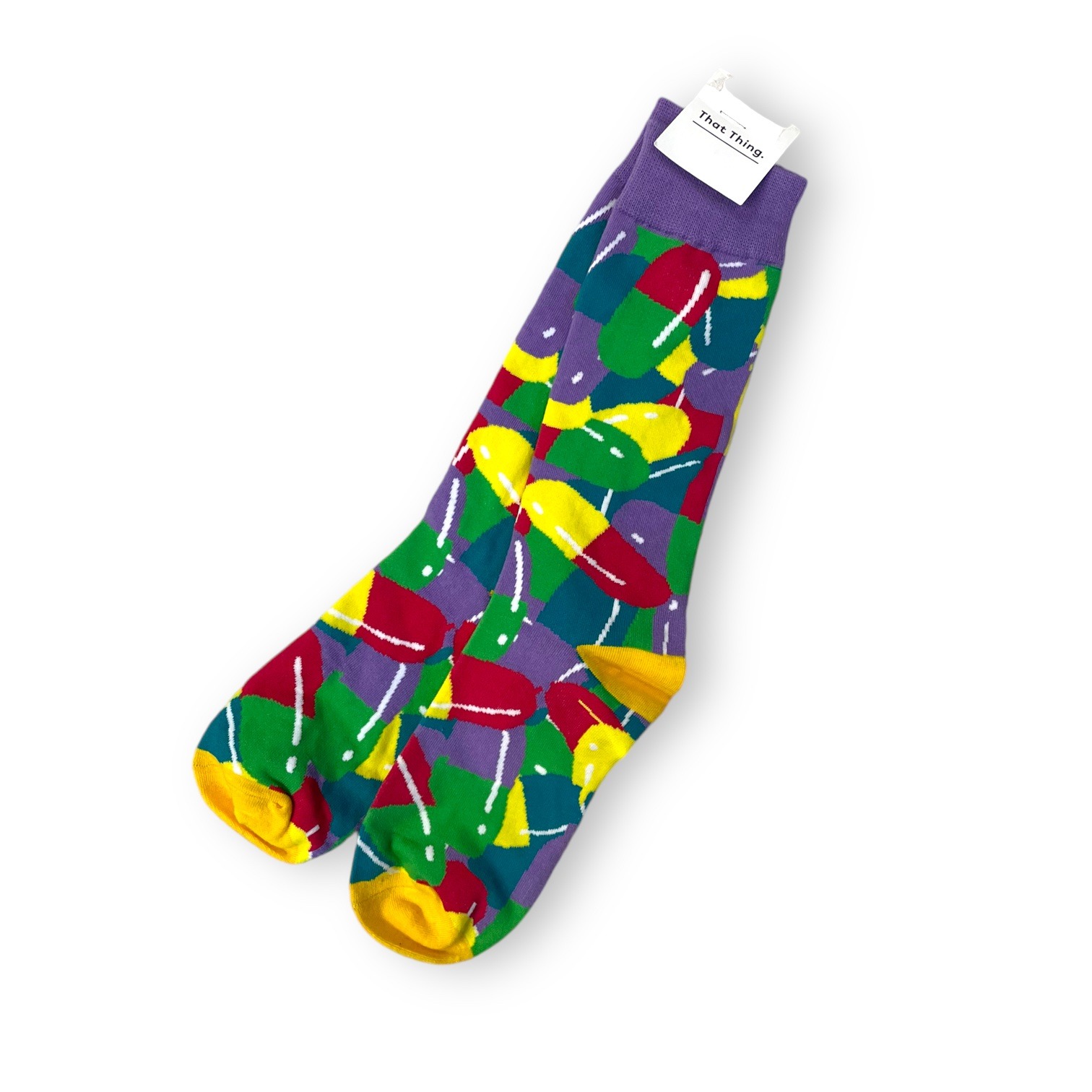 Multi-colour Pill socks