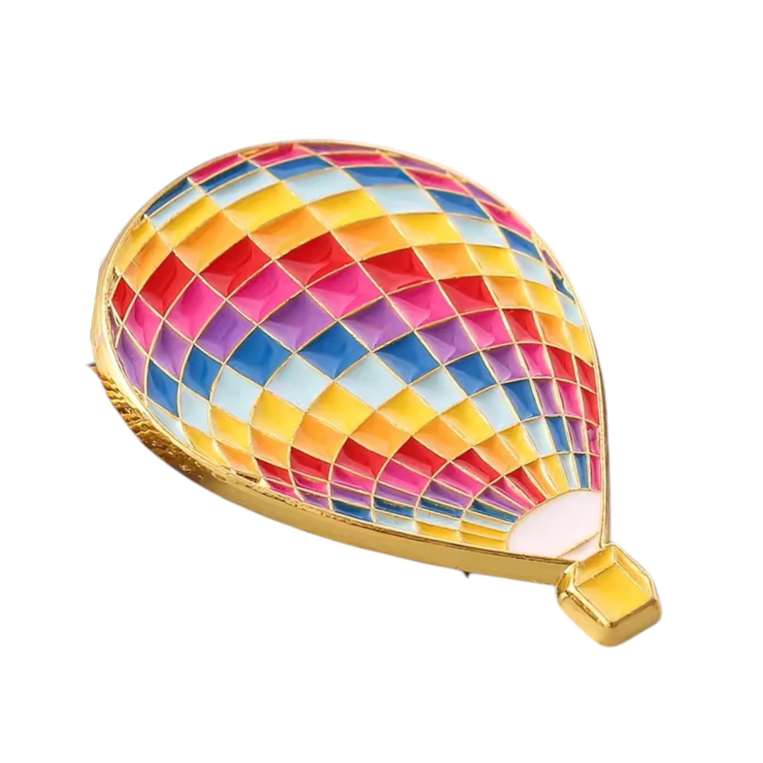 enamel pin badge  – Hot air balloon