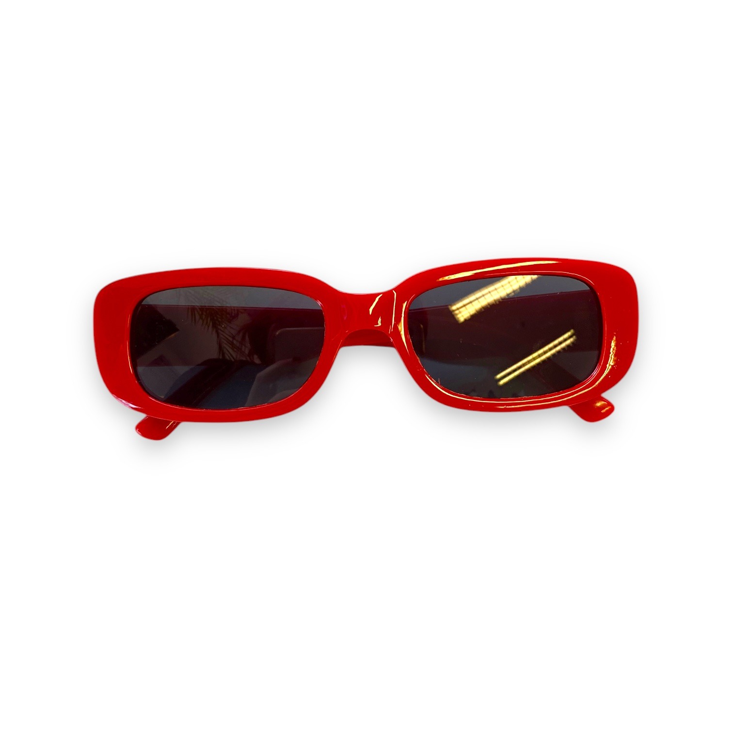 Sunglasses – Red Retro Slim