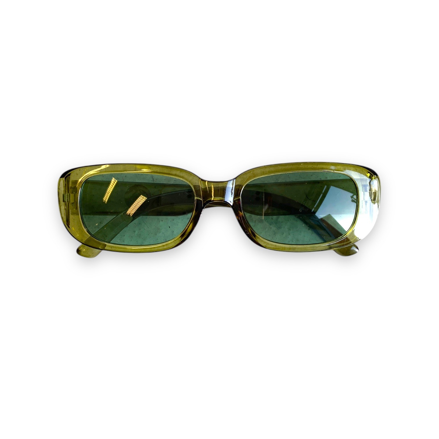 Sunglasses – Dark Green Slim