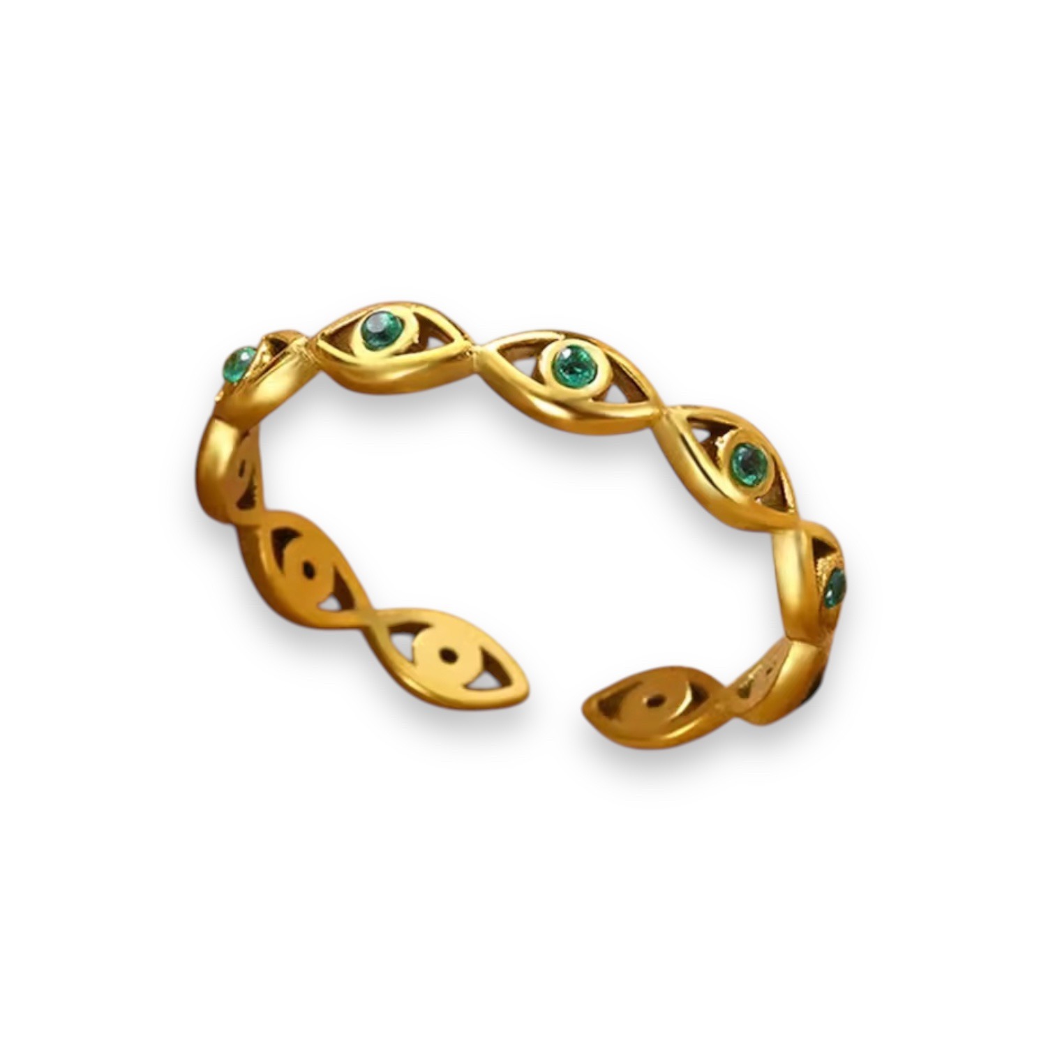 Mystical Eye Gold Band