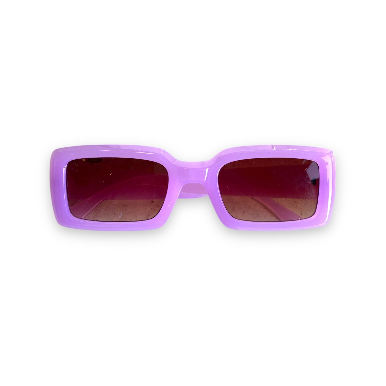 Sunglasses – Chunky Purple Rectangle
