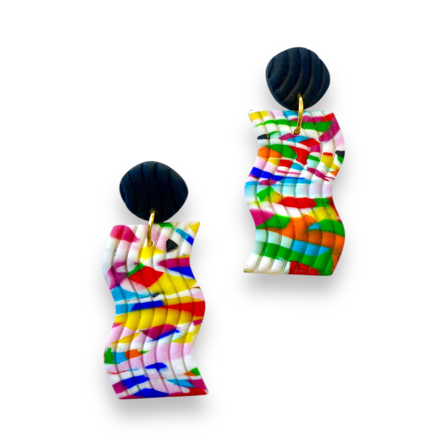 Abstract Statement Earrings