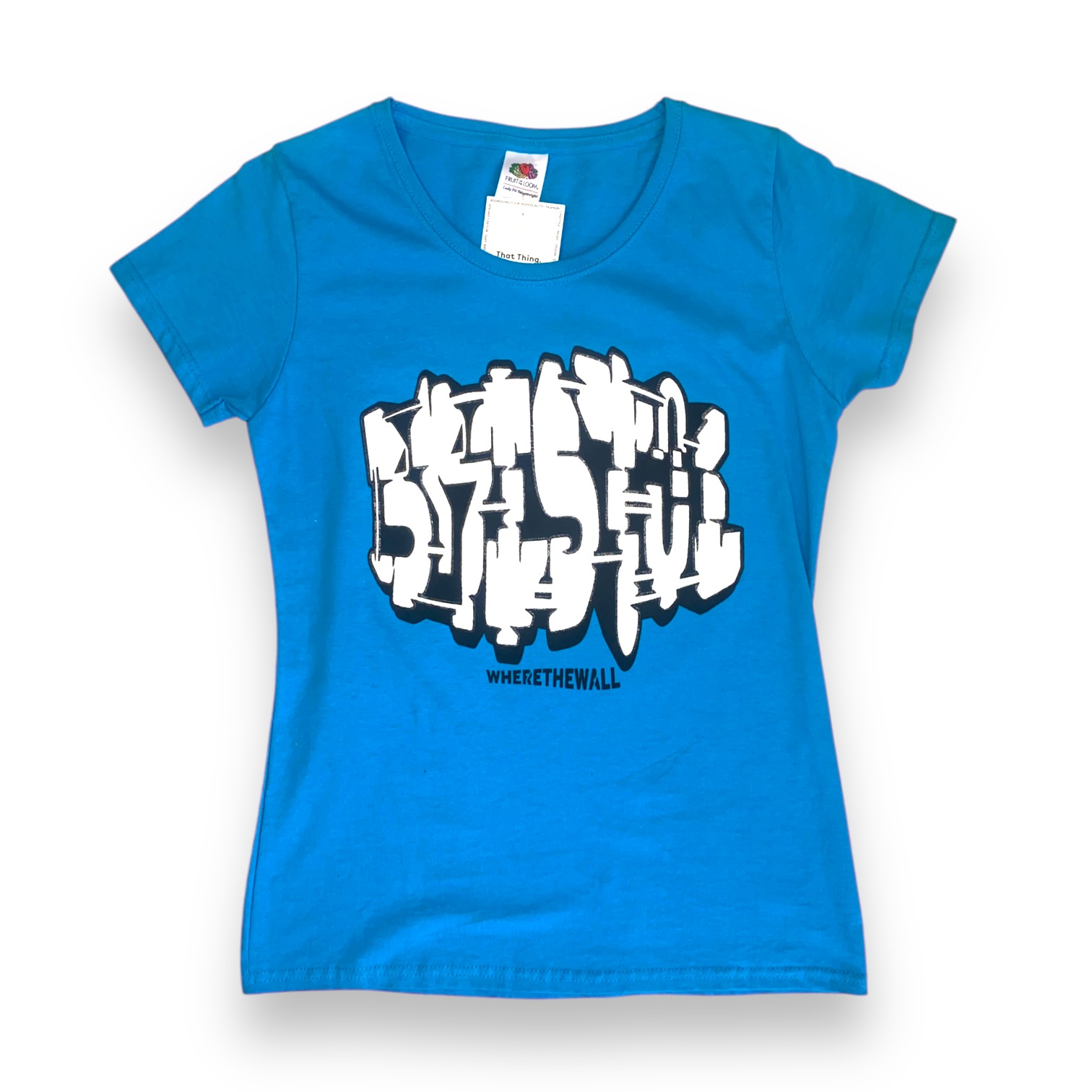 Bristol Graffiti Logo T-Shirt in Blue