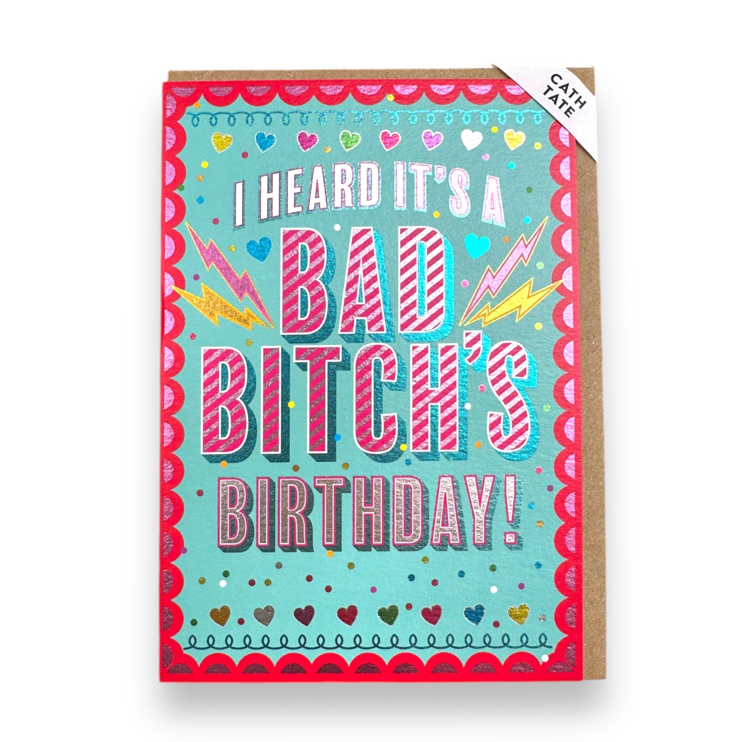 ‘Bad B*tch’ Birthday Card