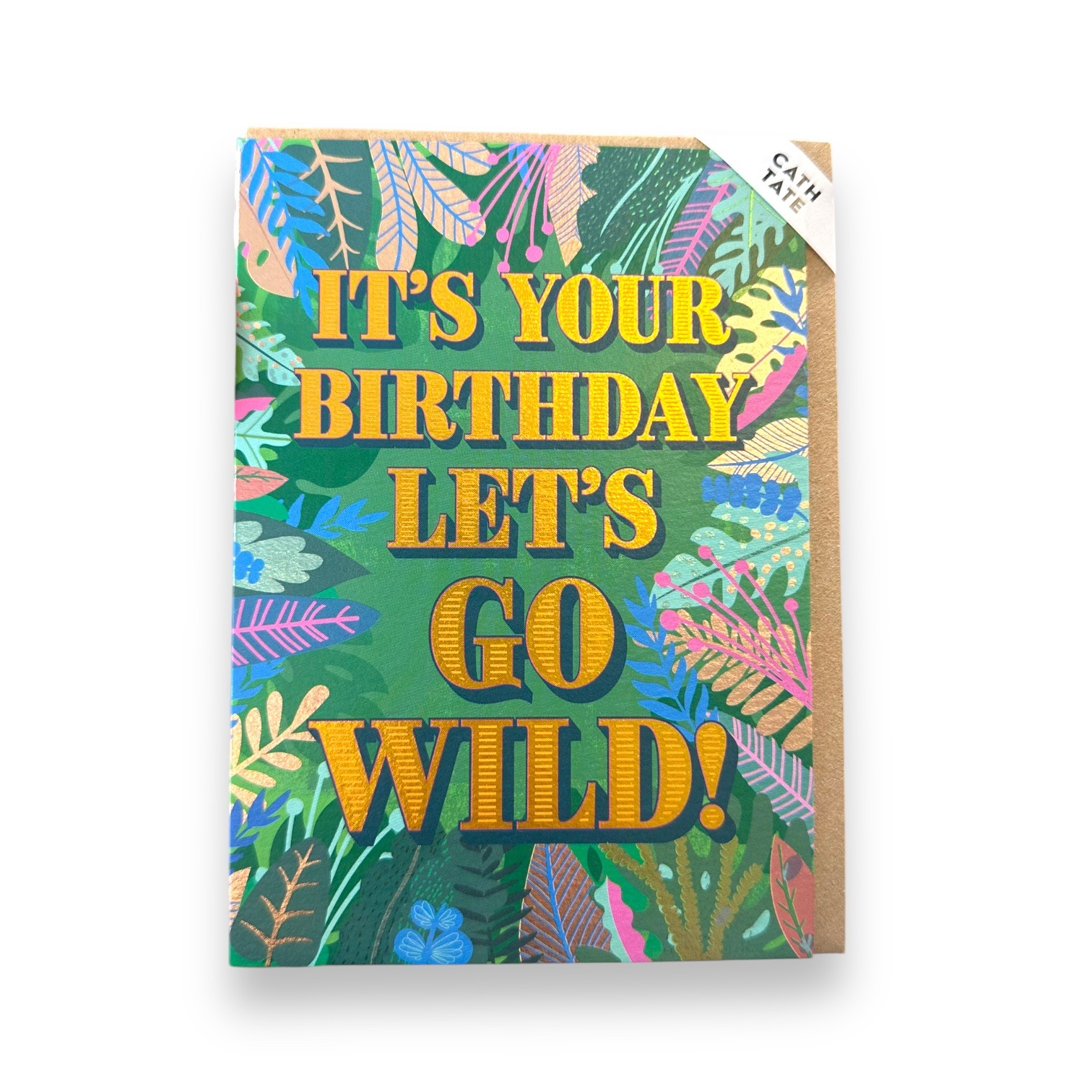 ‘Let’s Go Wild’ Birthday Card