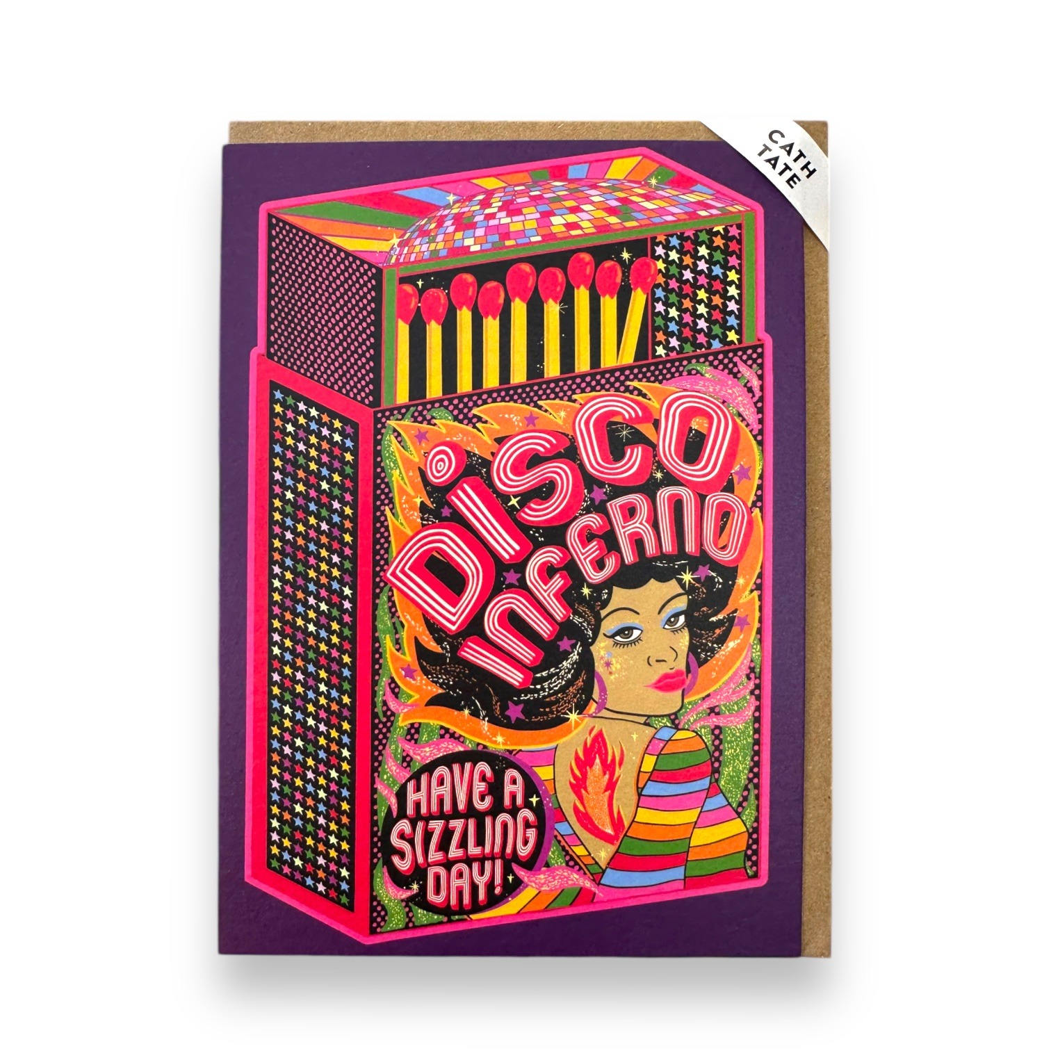‘Disco Inferno’ Birthday Card
