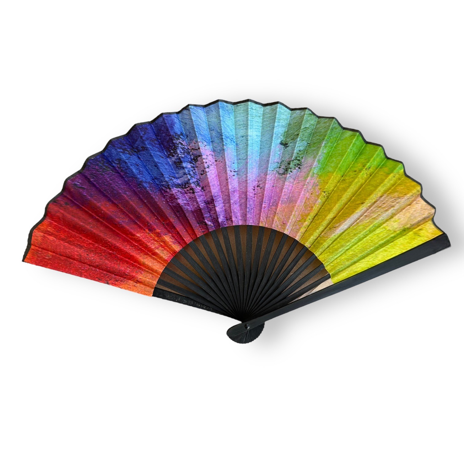 Iridescent Rainbow Fan