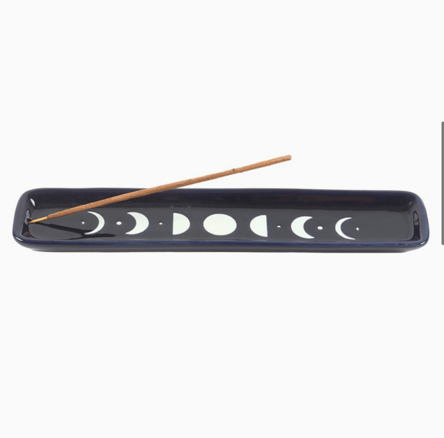 Lunar ceramic Celestial Incense trinket dish