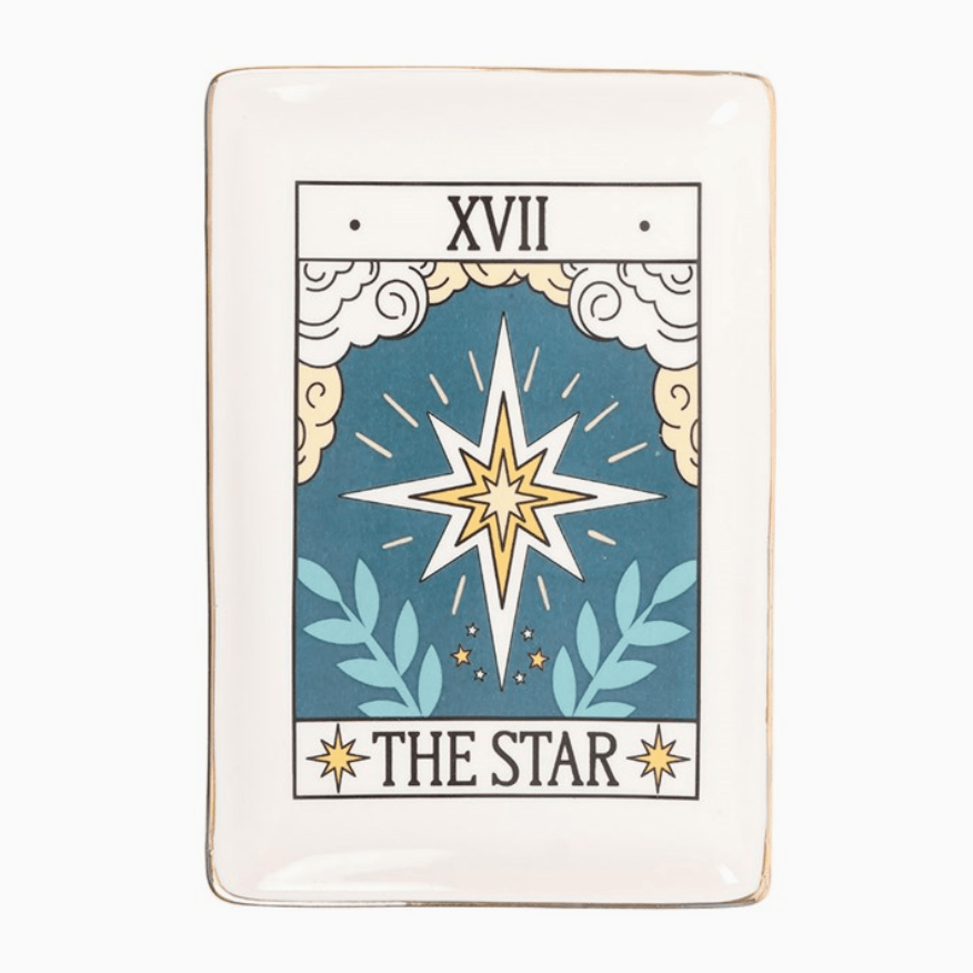 Tarot Card Star Trinket Dish