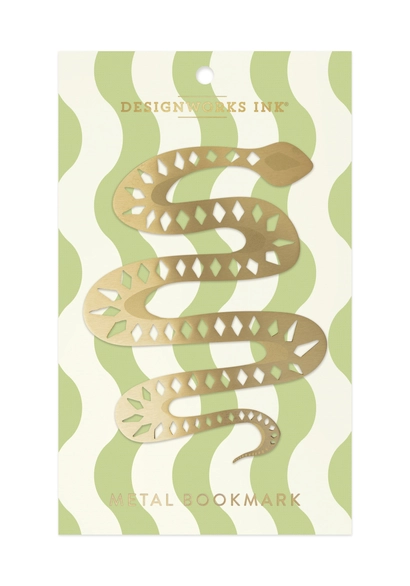 Snake Brass Bookmark