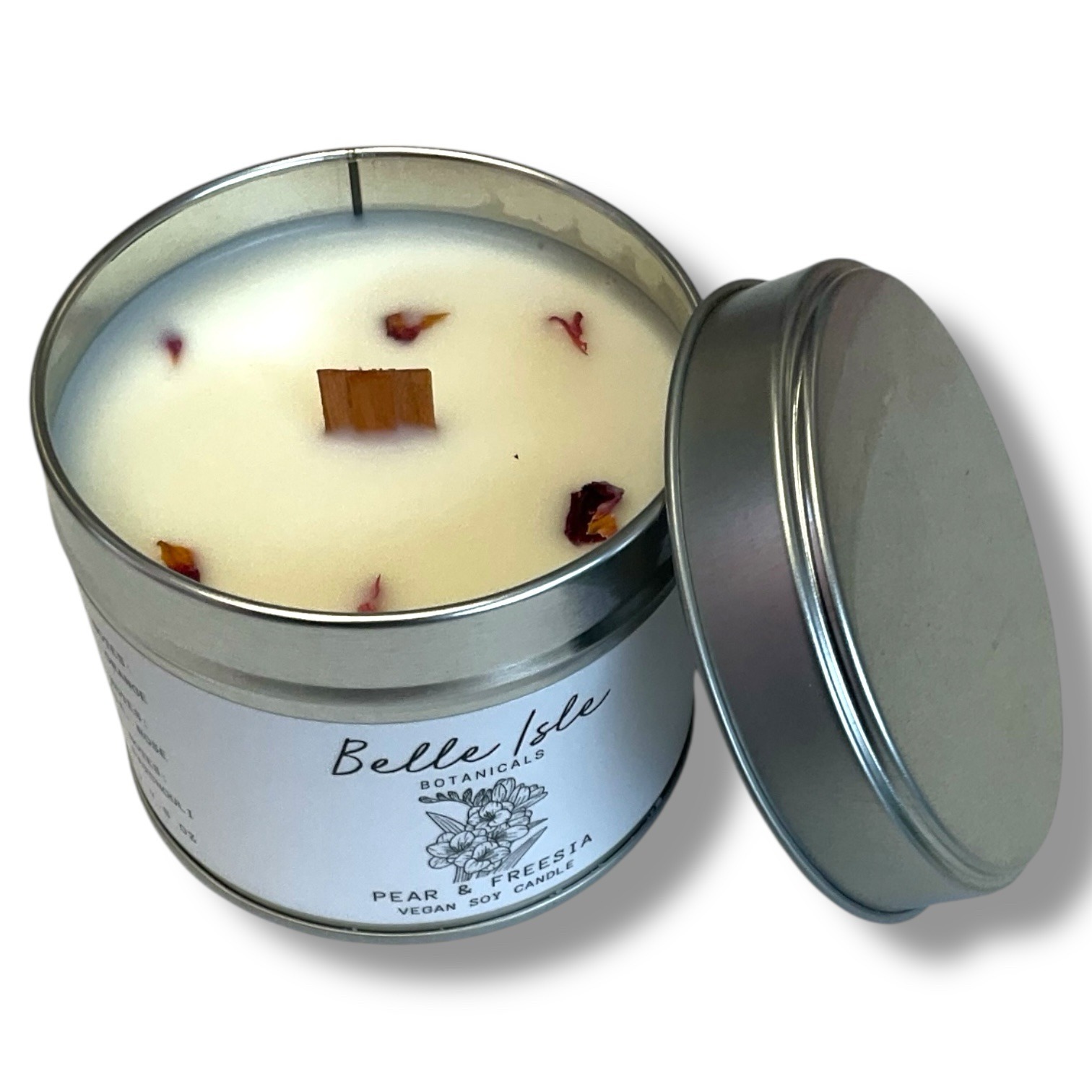 Pear and Freesia Vegan Soy Candle