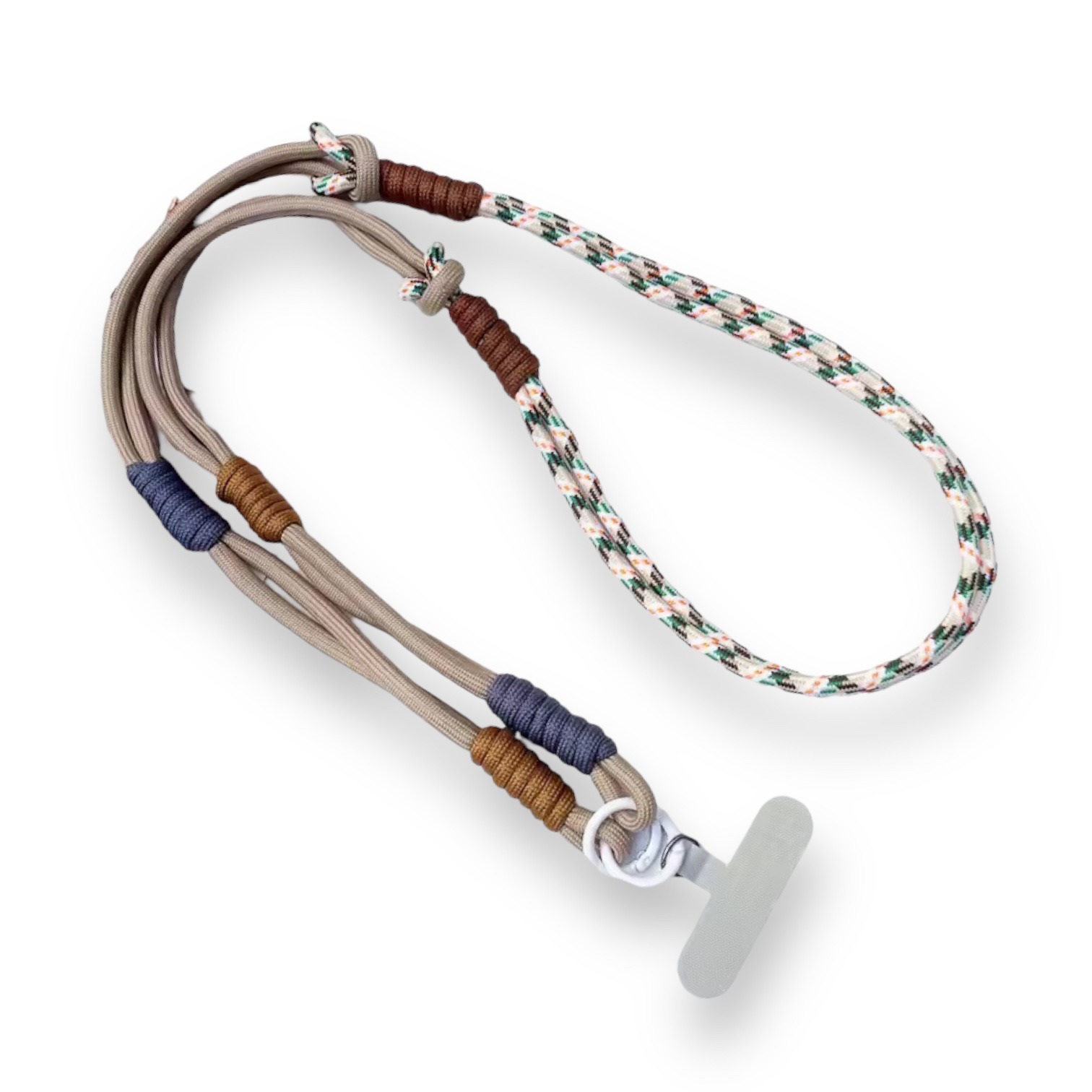 Phone strap holder – Brown Colours