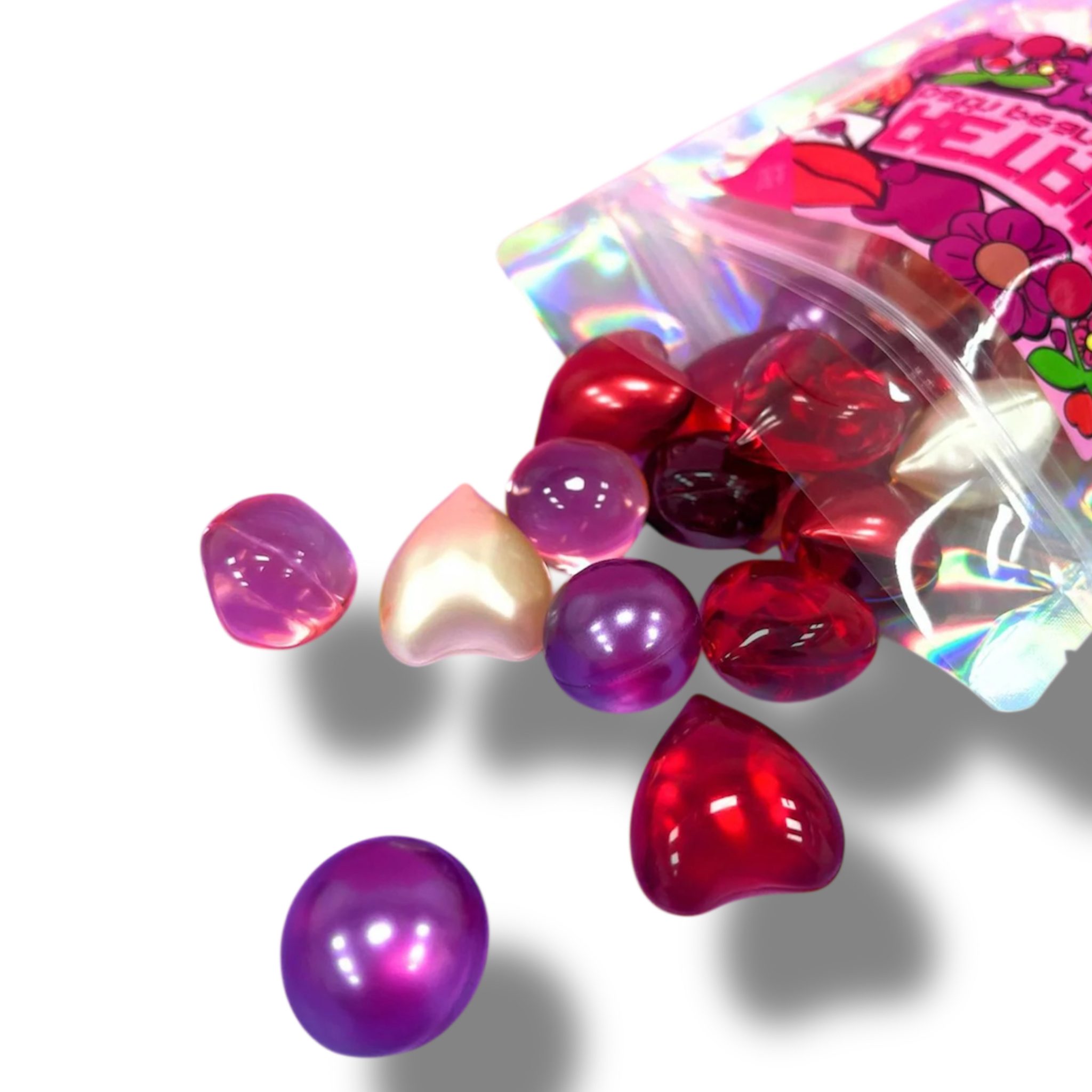 Pink Mix Bath Pearls