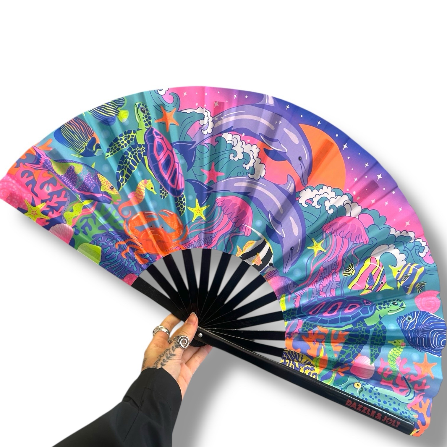 Under The Sea Hand Fan