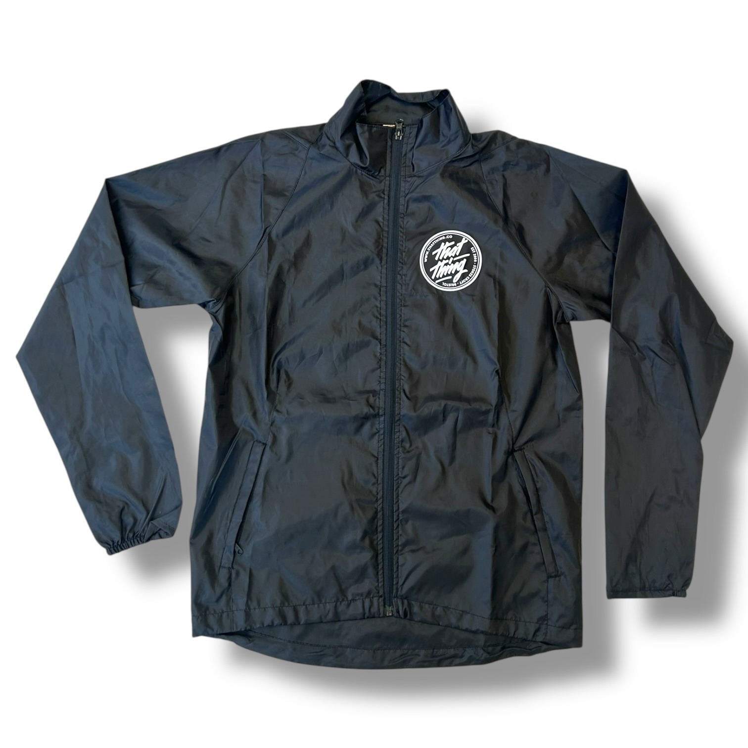 That Thing Black Windbreaker