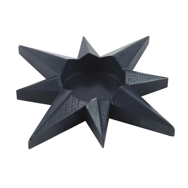 Navy Star Tealight Holder