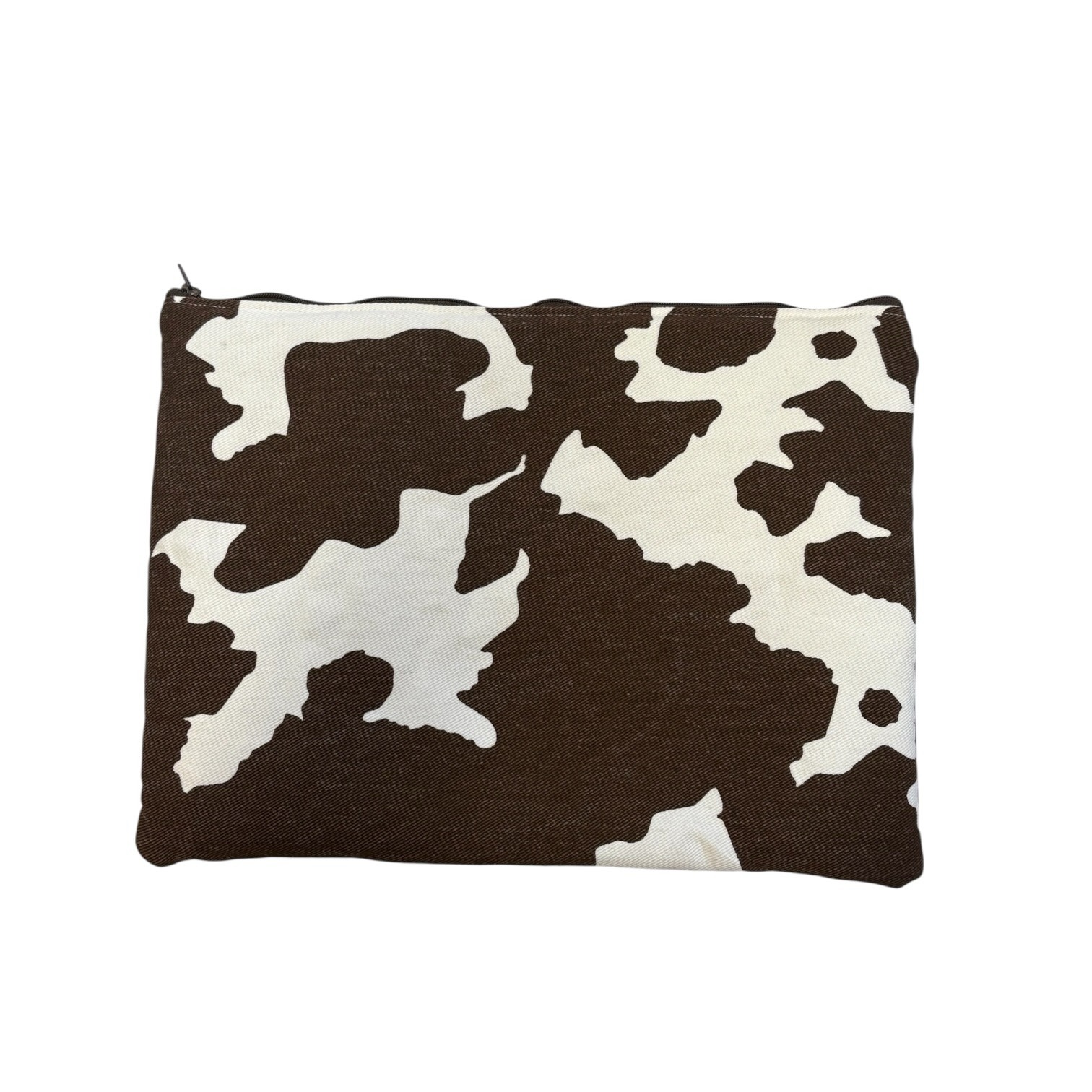 Brown Cow Print Laptop Case