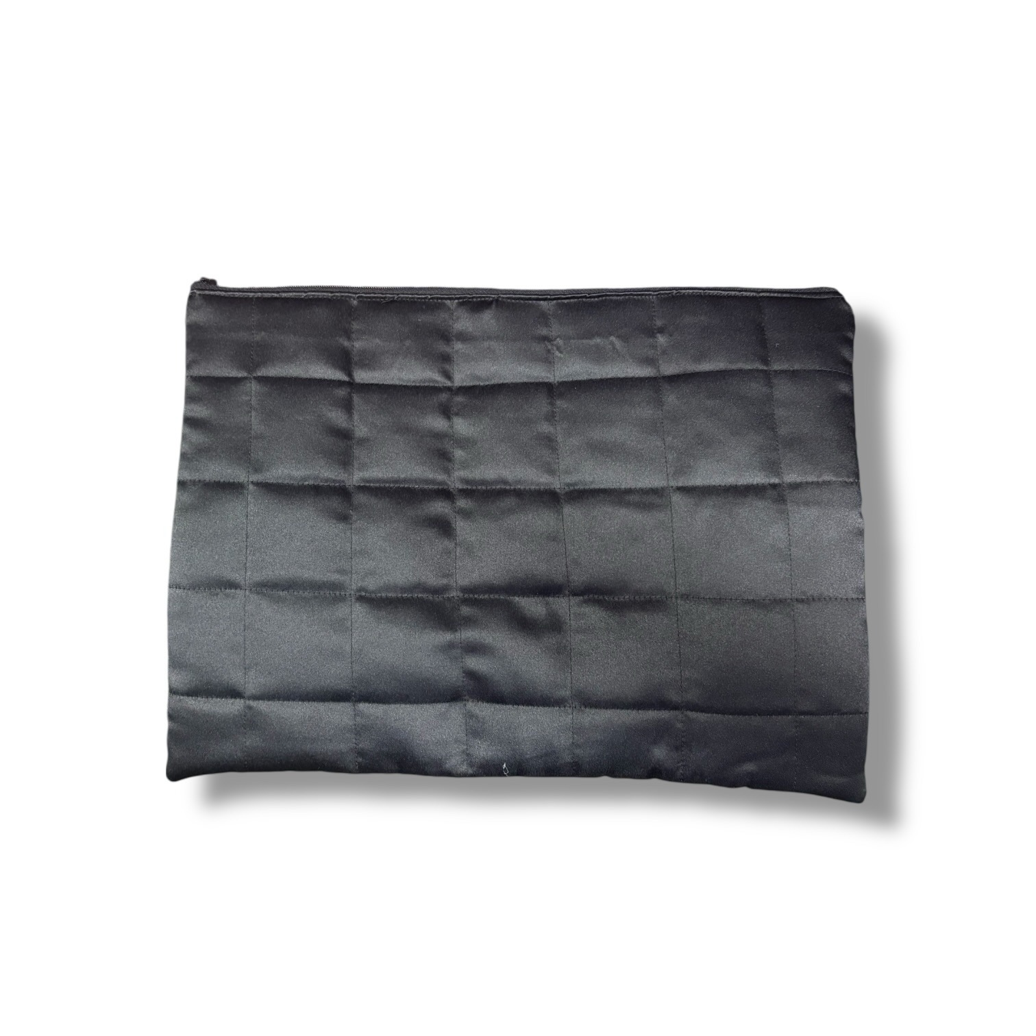 Black Satin Laptop Case