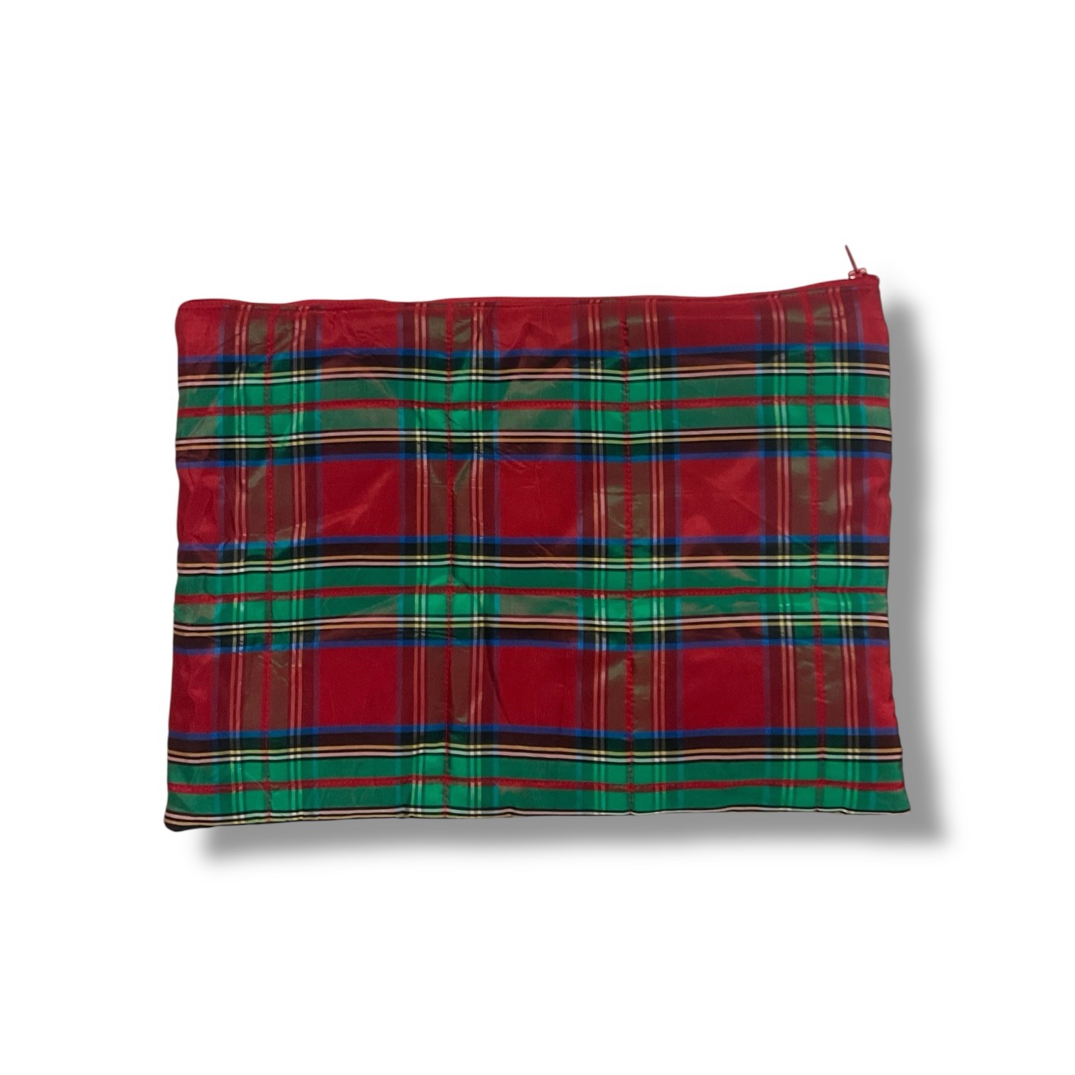 Red and Green Tartan Laptop Case